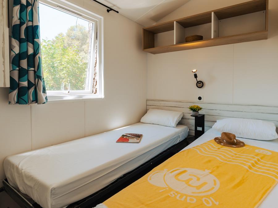 Mobilhome 6 personnes - Cottage Prestige 3 chambres - Vue mer 10