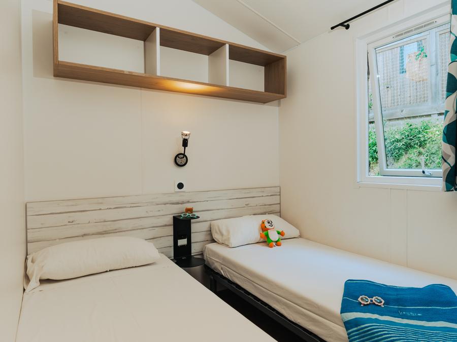 Mobilhome 6 personnes - Cottage Prestige 3 chambres - Vue mer 11