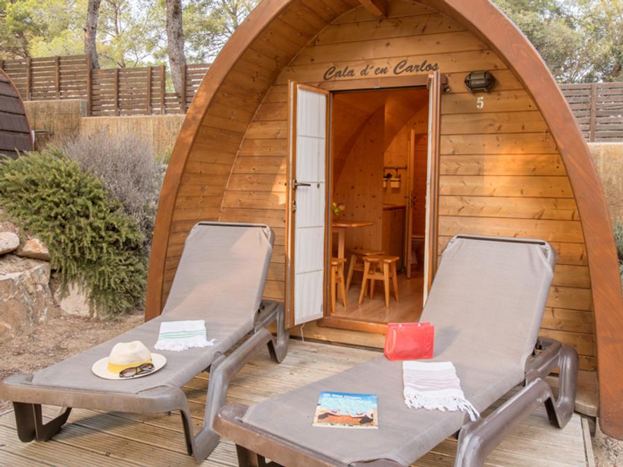 Hébergement 2 personnes - Cottage Insolite - Cabane forestière 5