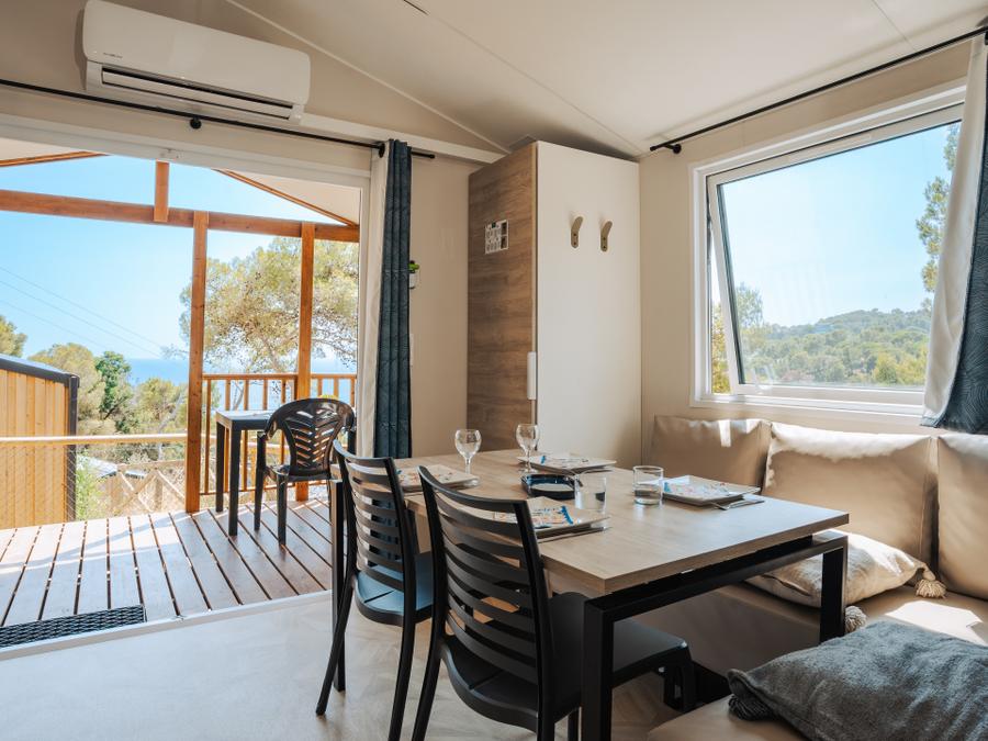 Mobilhome 4 personnes - Sunêlia Prestige 2 chambre vue mer 11
