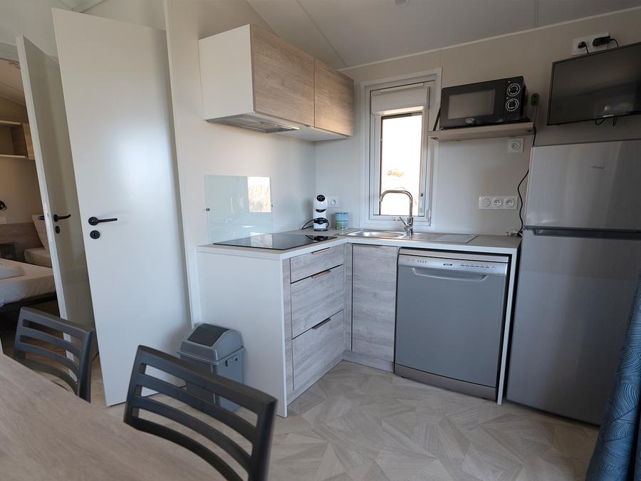 Mobilhome 4 personnes - Sunêlia Prestige 2 chambre vue mer 4