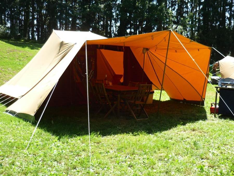 Tente 6 personnes - Grande tente De Waard - sans sanitaires 1