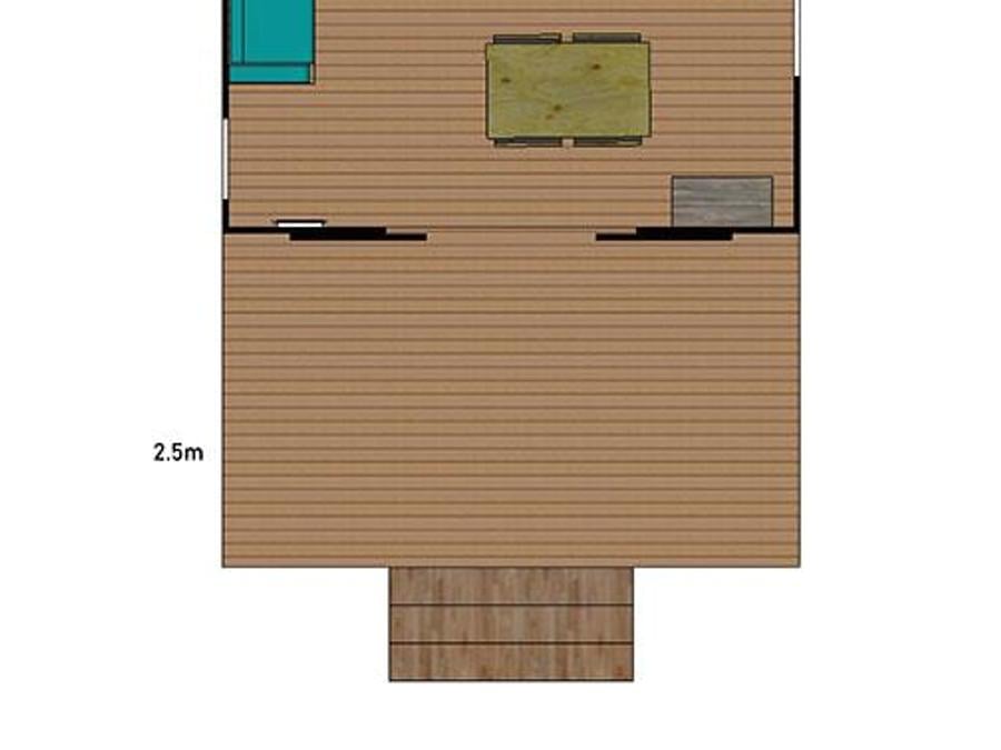 Chalet 5 personnes - Eco-Lodge VIP 32m² 5