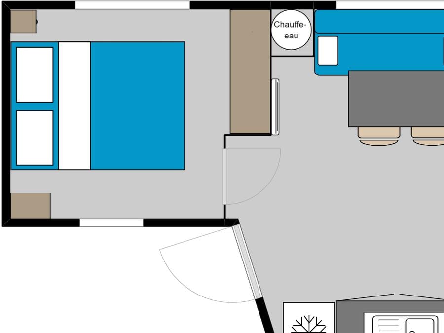 Mobilhome 4 personnes - Primevère 7