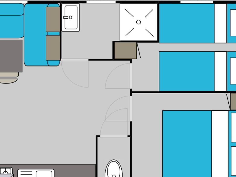 Mobilhome 4 personnes - Coscoll 9
