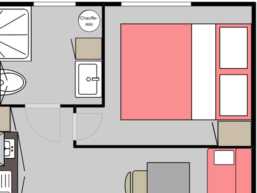 Mobilhome 2 personnes - Colchique 7