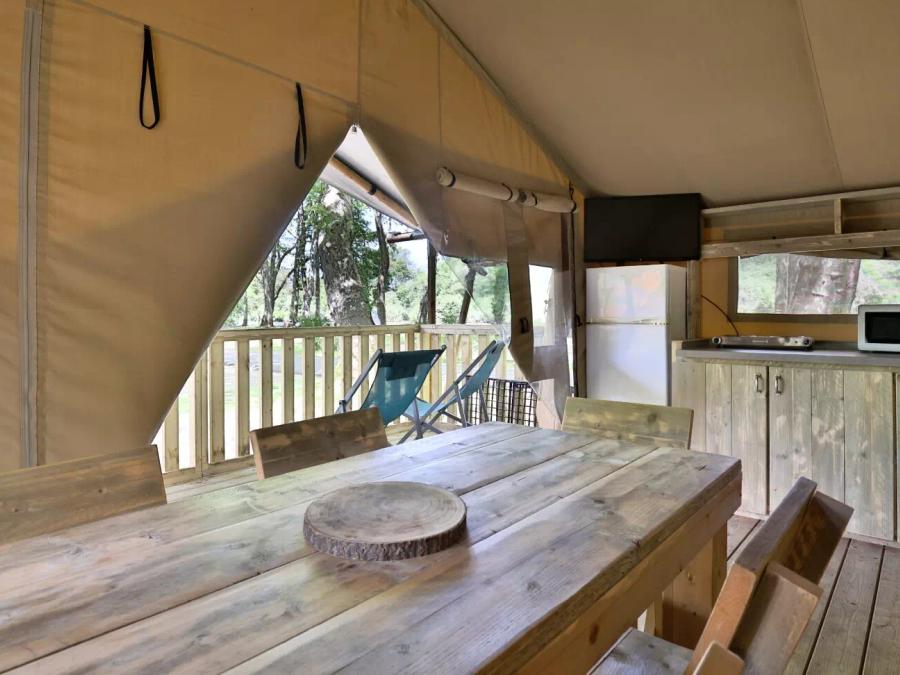 Lodge 5 personnes - Lodge Safari 3 Pièces 5 Personnes + TV 4