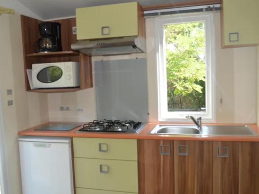 Mobilhome 3 personnes - Mobill home Esparron 1 chambre 4
