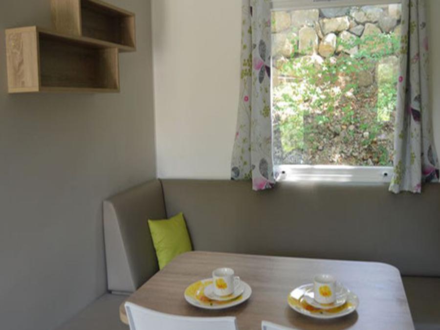 Mobilhome 5 personnes - Mobil home Provence 2 chambres 4