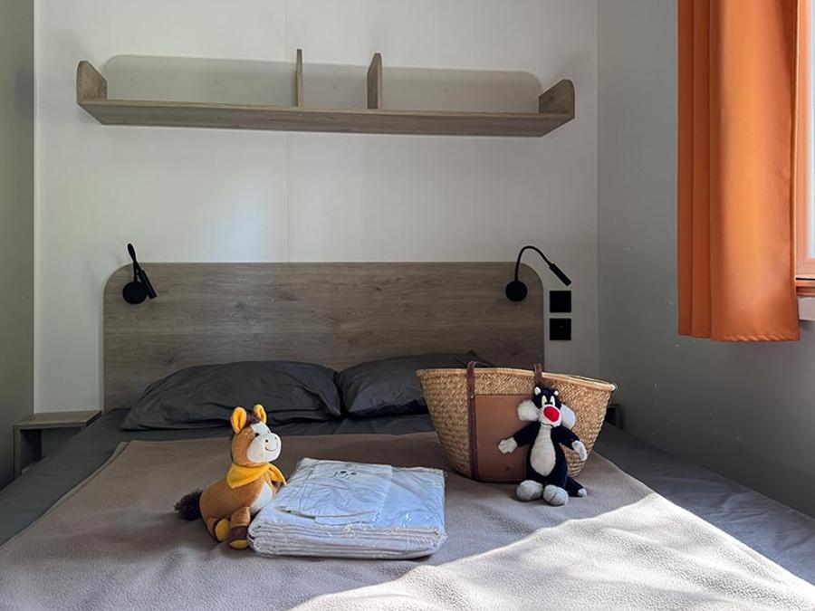 Chalet 2 personnes - Cottage hôtelier 1 chambre - Climatisation 12