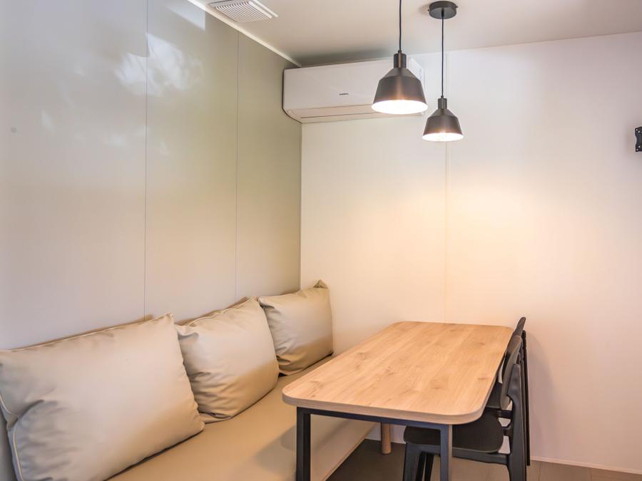 Chalet 2 personnes - Cottage hôtelier 1 chambre - Climatisation 3