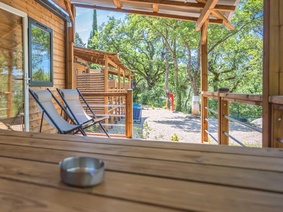 Chalet 2 personnes - Cottage hôtelier 1 chambre - Climatisation 1