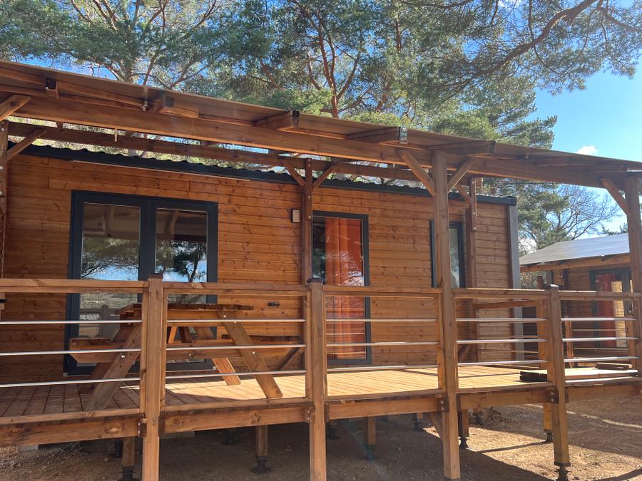 Mobilhome 4 personnes - Cottage 2 chambres + climatisation 0