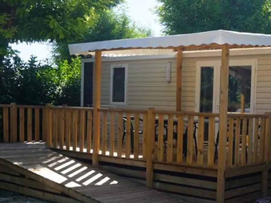 Mobilhome 4 personnes - Cottage PMR adapté pour personnes à mobilité réduite - 30m² - 2 chambres 0