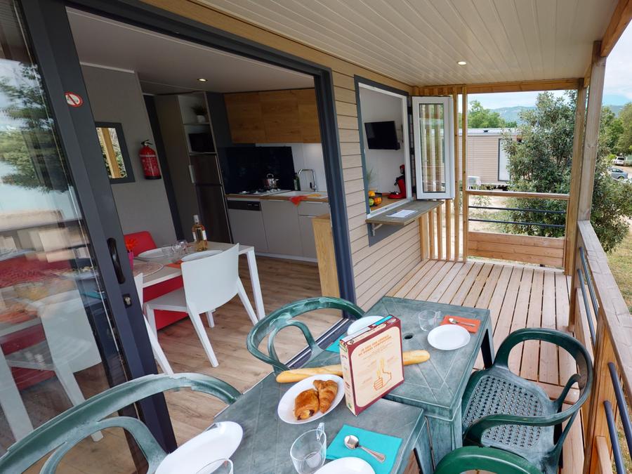Mobilhome 4 personnes - Cottage Premium - 27m² - 2 Chambres 1