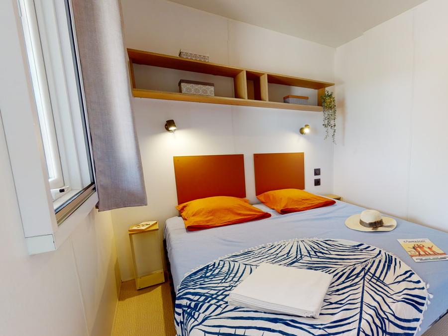 Mobilhome 4 personnes - Cottage Etang - 27m² - 2 chambres 5