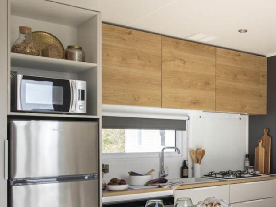Mobilhome 4 personnes - Cottage Ansouis - 33m² - 2 chambres - 2 salles de bain + Jacuzzi 1