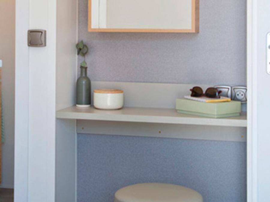 Mobilhome 4 personnes - Cottage Ansouis - 33m² - 2 chambres - 2 salles de bain + Jacuzzi 3