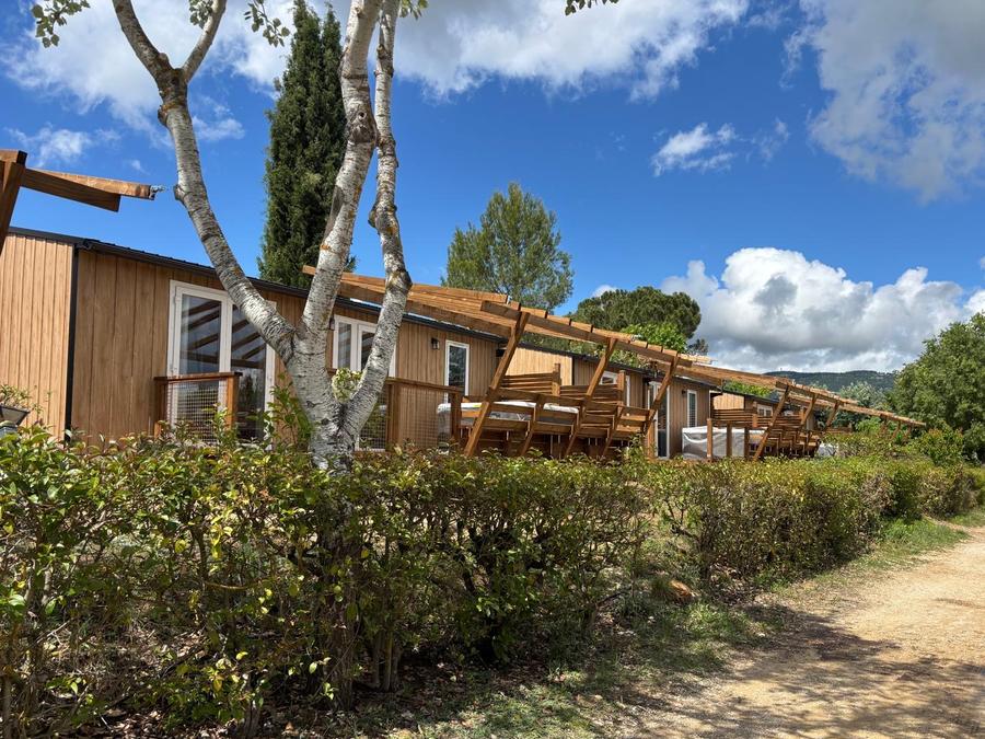 Mobilhome 4 personnes - Mobil Home Lourmarin avec Jacuzzi - 32m² - 2 chambres 7