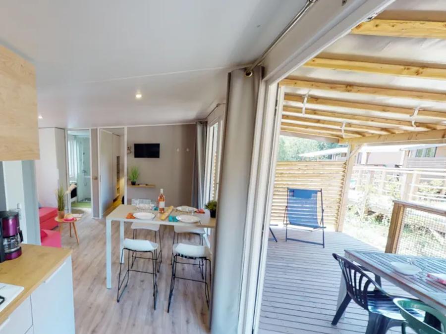 Mobilhome 4 personnes - Mobil Home Lourmarin avec Jacuzzi - 32m² - 2 chambres 1