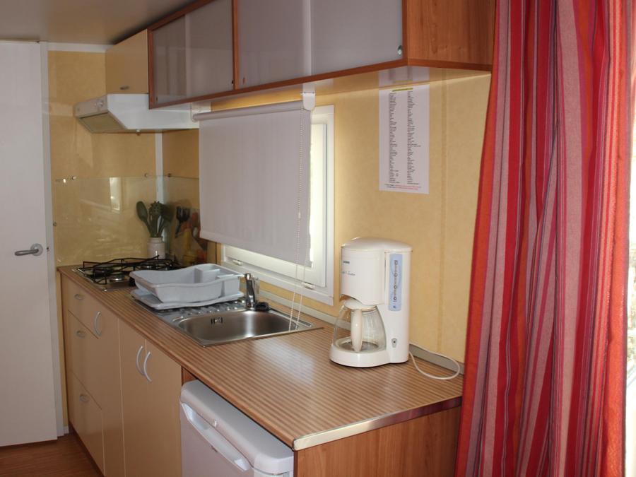 Mobilhome 4 personnes - Confort Climatisé - 2 ch - 3 x 8m / Palmier et Olivier 2