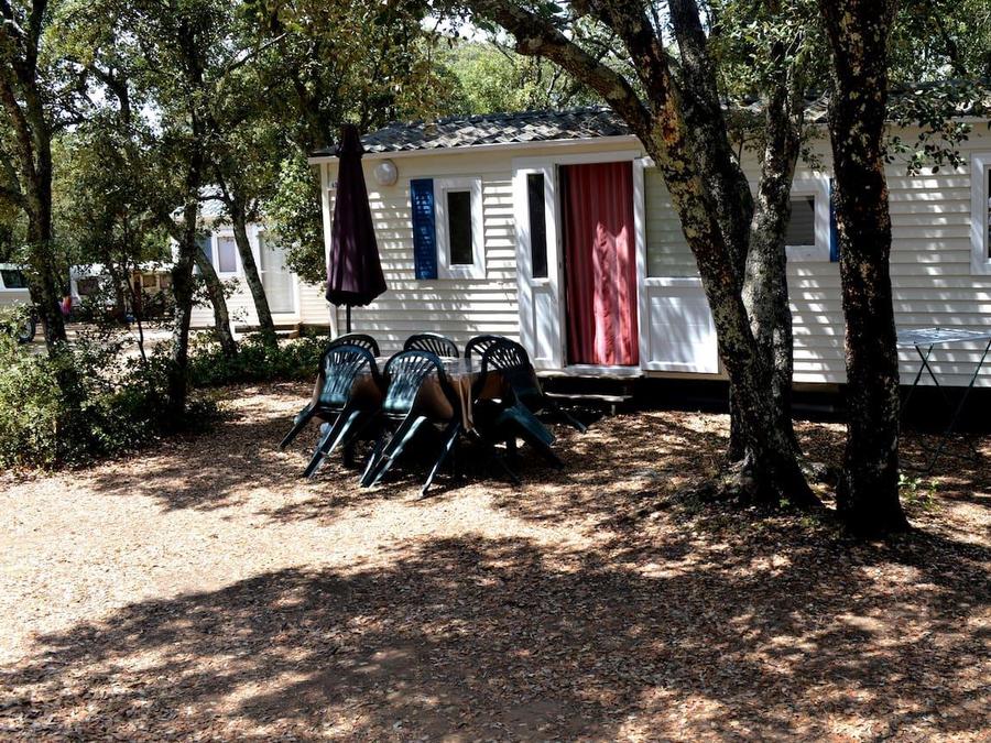 Mobilhome 4 personnes - Confort Climatisé - 2 ch - 3 x 8m / Palmier et Olivier 0
