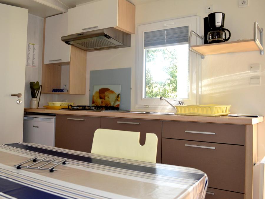 Mobilhome 4 personnes - Confort Climatisé - 2 chambres 1