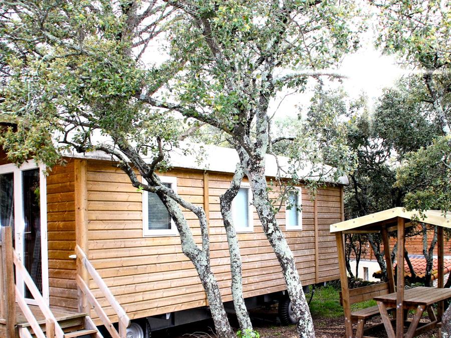 Insolite 4 personnes - Climatisée - 2 ch - 8,10 x 3.22m / Cigale, Grillon, Chardonnet, Mésange 0