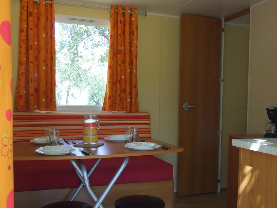 Mobilhome 4 personnes - Sans Sanitaire Climatisé - 2 ch - 3 x 6m / Garrigue 1