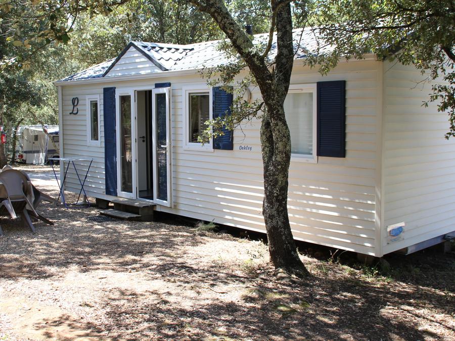 Mobilhome 4 personnes - MOBIL HOME Confort Climatisé - 2 ch - 3.40 x 7.80m / Chêne Vert 0