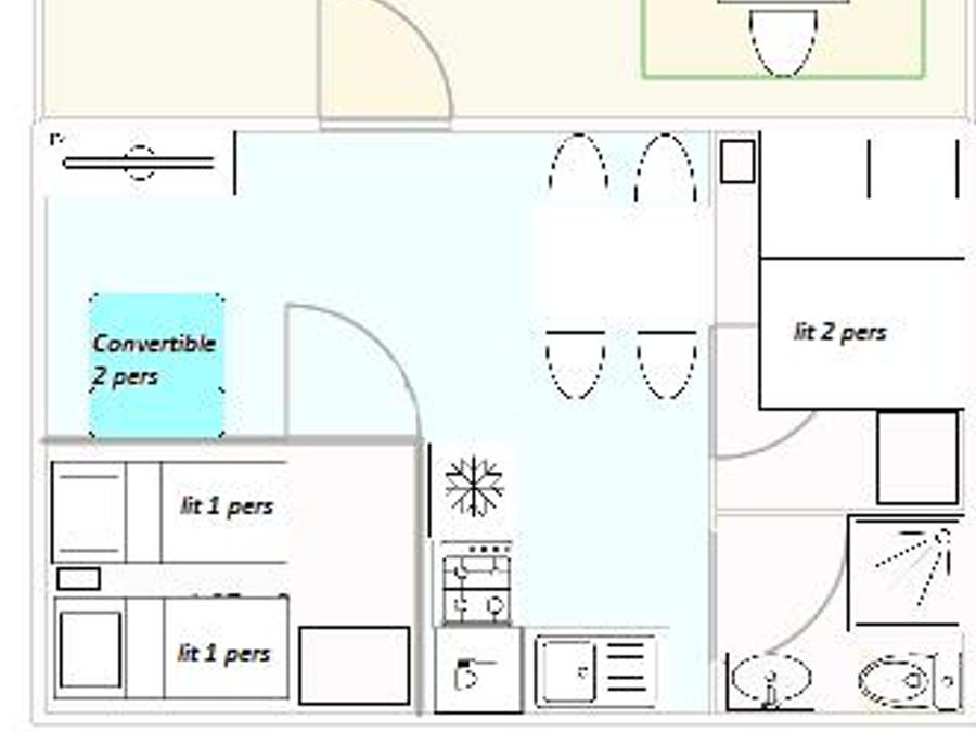 Chalet 4 personnes - Grand Confort 6