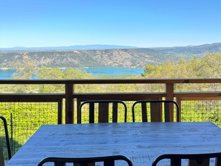 Tente en toile et en bois 4 personnes - Eco Lodge vue lac - 34m² - 2 chambres (sans sanitaires) 2