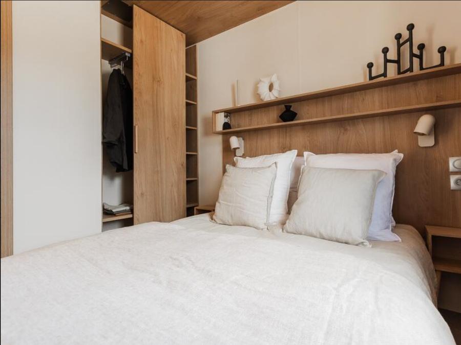 Hébergement 4 personnes - Mobil home Cottage Premium 2 Chambres - climatisation - Lave vaiselle 1