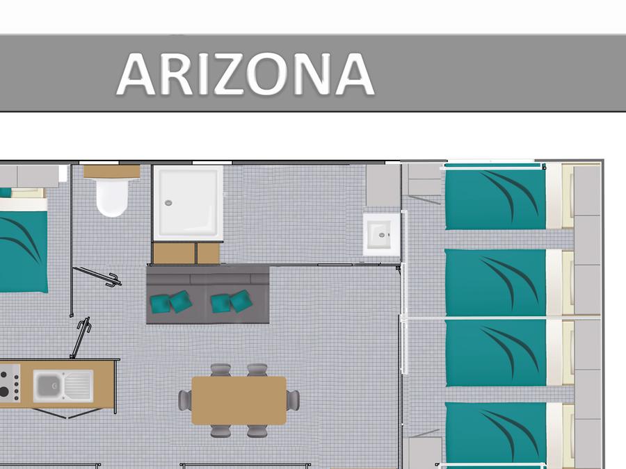 Mobilhome 6 personnes - ARIZONA STANDARD. 9