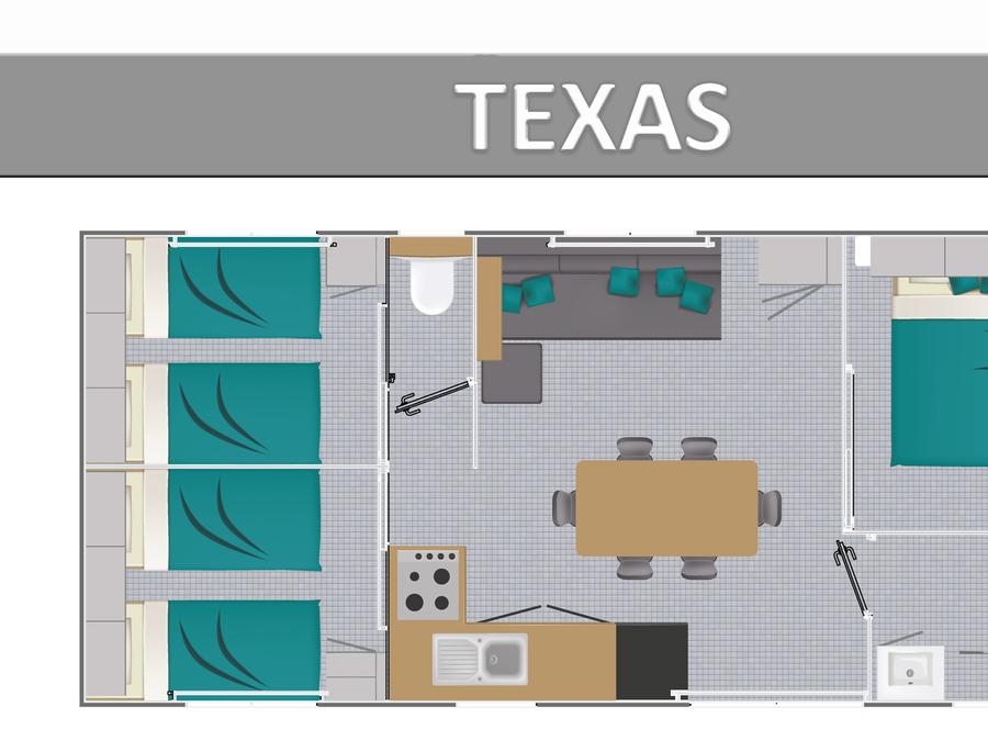 Mobilhome 8 personnes - TEXAS STANDARD. 8