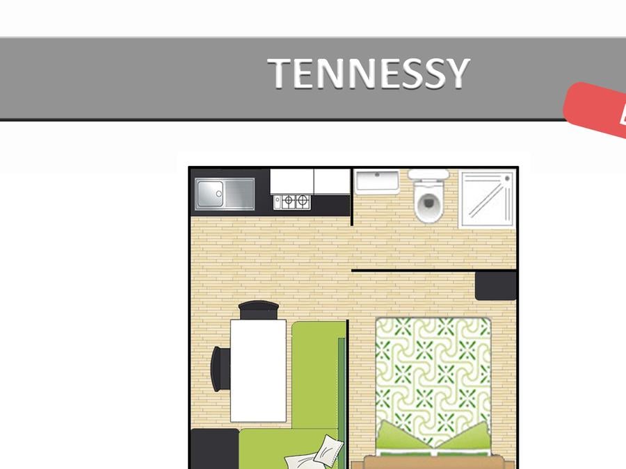 Mobilhome 2 personnes - TENNESSY ECO. 6