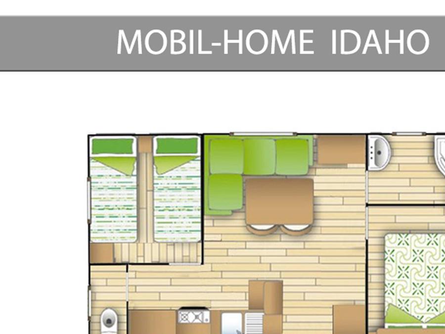 Mobilhome 4 personnes - IDAHO ECO. 6