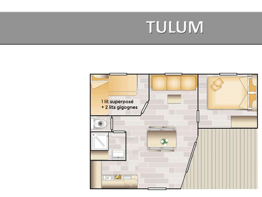 Mobilhome 5 personnes - TULUM STANDARD. 9