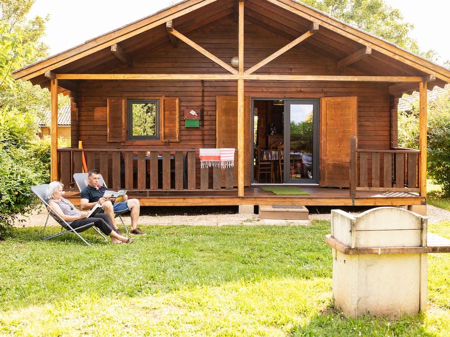 Chalet 4 personnes - 2 chambres climatisé CONFORT - 35m2+terrasse couverte 14m2 8