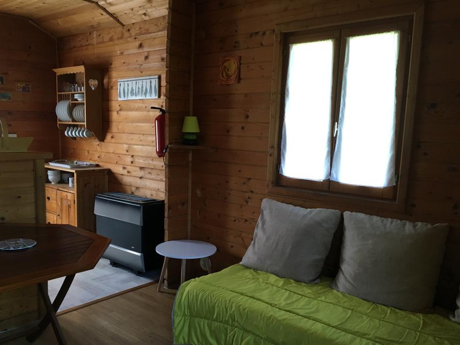 Chalet 4 personnes - 2 chambres climatisé CONFORT - 35m2+terrasse couverte 14m2 4