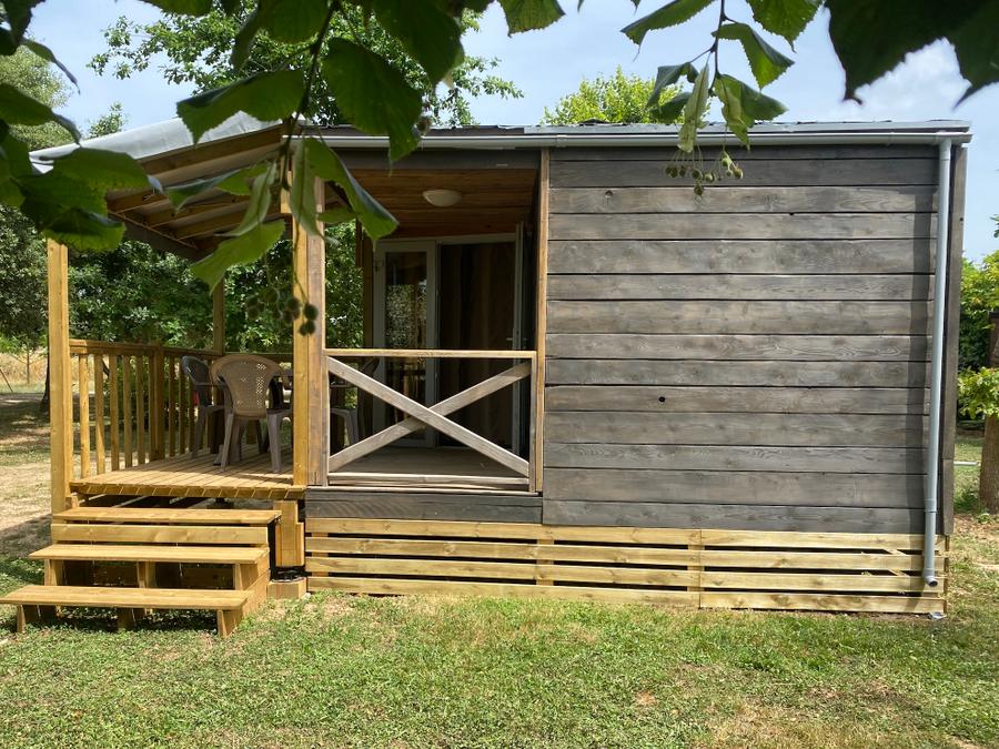 Bungalow 4 personnes - 2 chambres climatisé - 31m2 + terrasse couverte 1