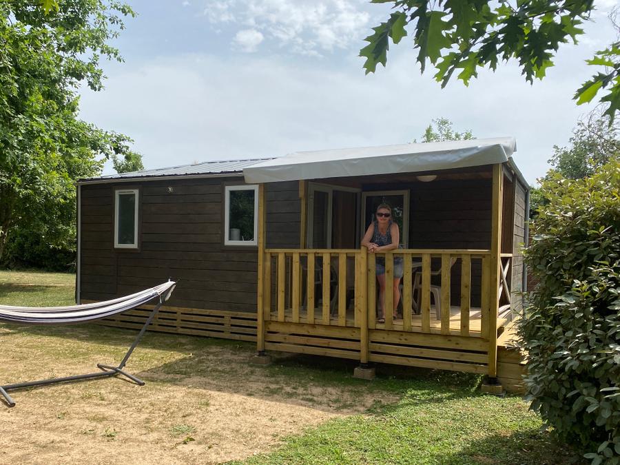 Bungalow 4 personnes - 2 chambres climatisé - 31m2 + terrasse couverte 2