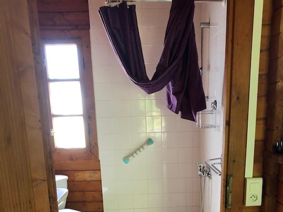 Chalet 4 personnes - CHALET PMR CONFORT - 1 ch - clim - TV - BBQ - Ménage* - 35m2 + terrasse couverte de 14m2 6