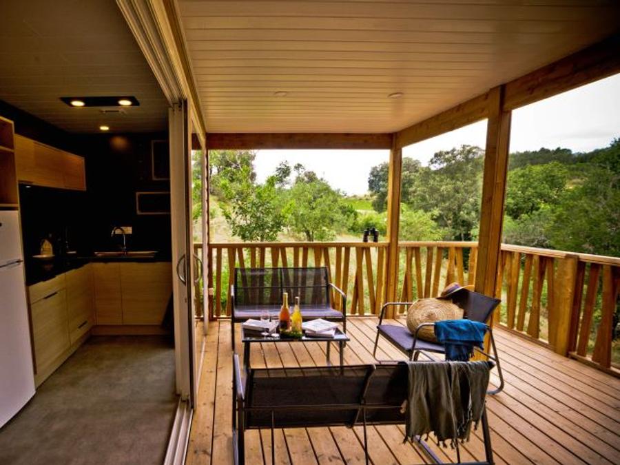 Mobilhome 4 personnes - WINE COTTAGE avec Jaccuzzi 5