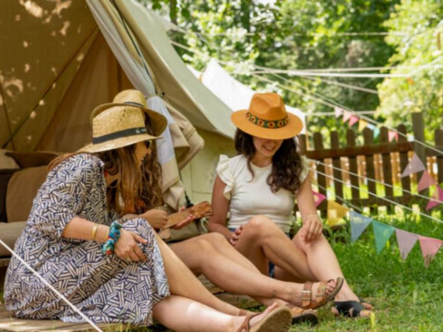Tente 4 personnes - Tente Eco-Chic 4