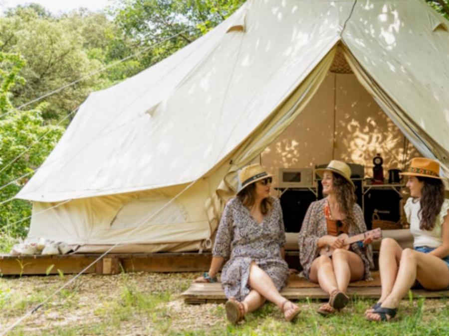 Tente 4 personnes - Tente Eco-Chic 0