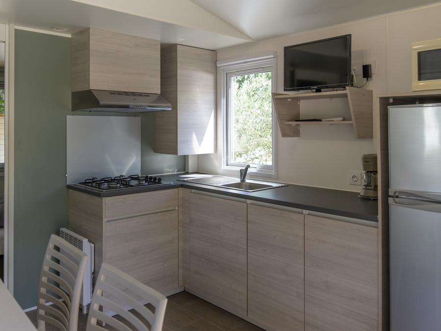 Mobilhome 2 personnes - Mobilhome BEVERA 20m² - 1 chambre 4