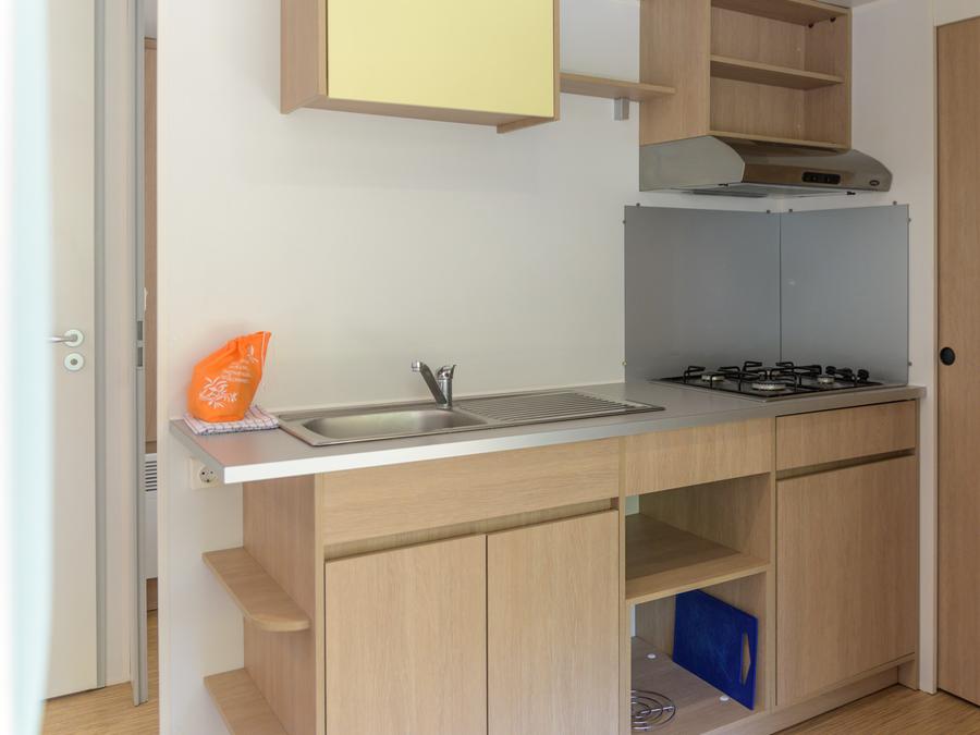 Mobilhome 6 personnes - Mobilhome RIVIERA 29m² - 2 chambres + 1 canapé convertible 2