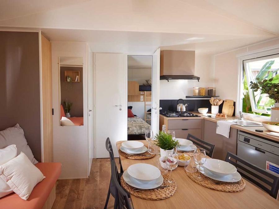 Mobilhome 6 personnes - Mobilhome AZUR 33m² - 3 chambres 0