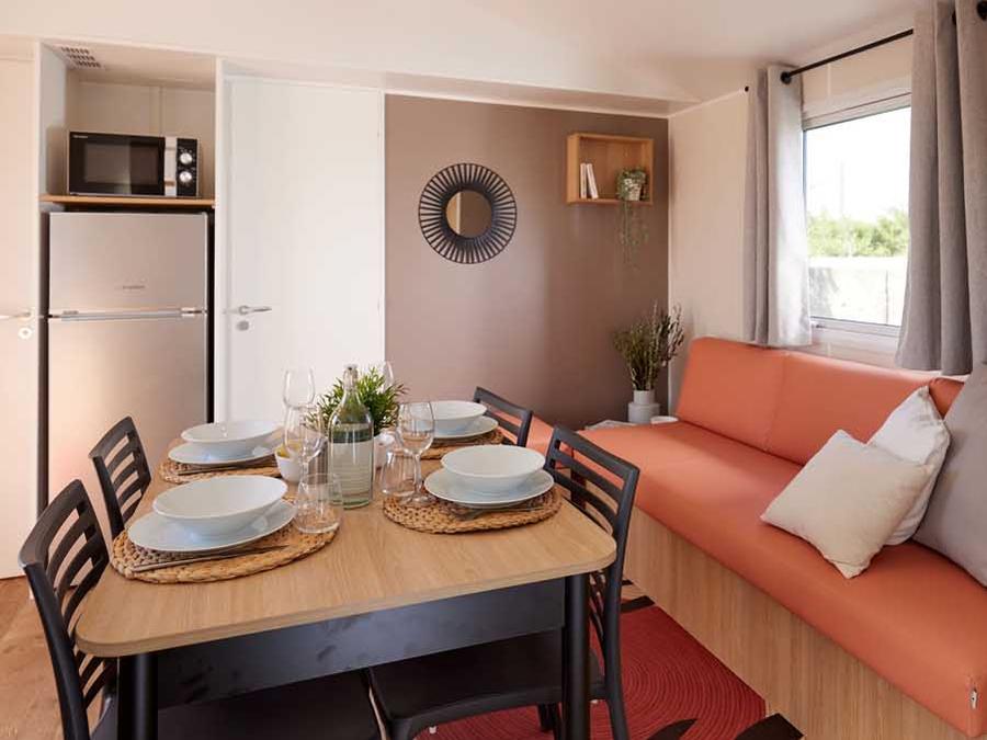 Mobilhome 6 personnes - Mobilhome AZUR 33m² - 3 chambres 1